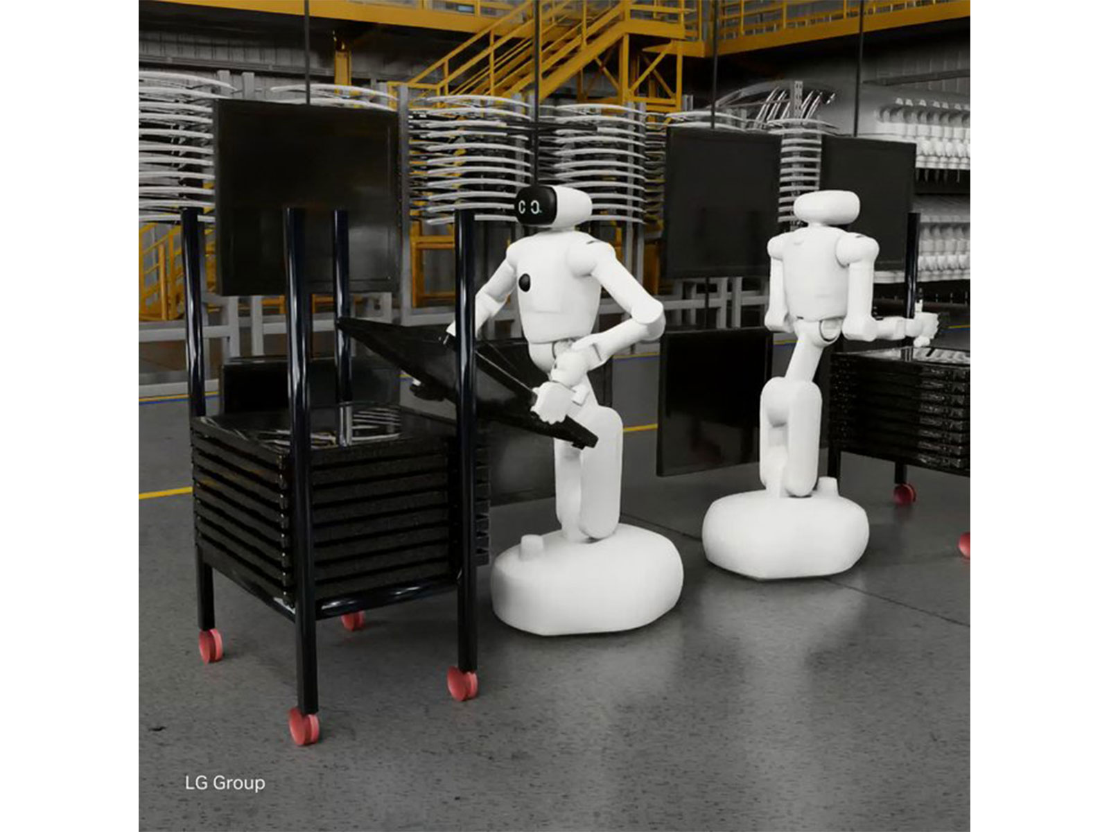 NVIDIA and LG group build an AI factory (Photo/@NVIDIAAIInfra)