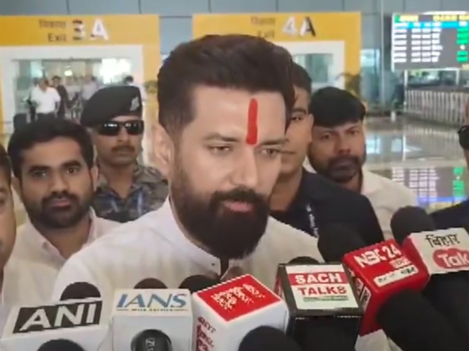 Union Minister Chirag Paswan (Photo/ANI)
