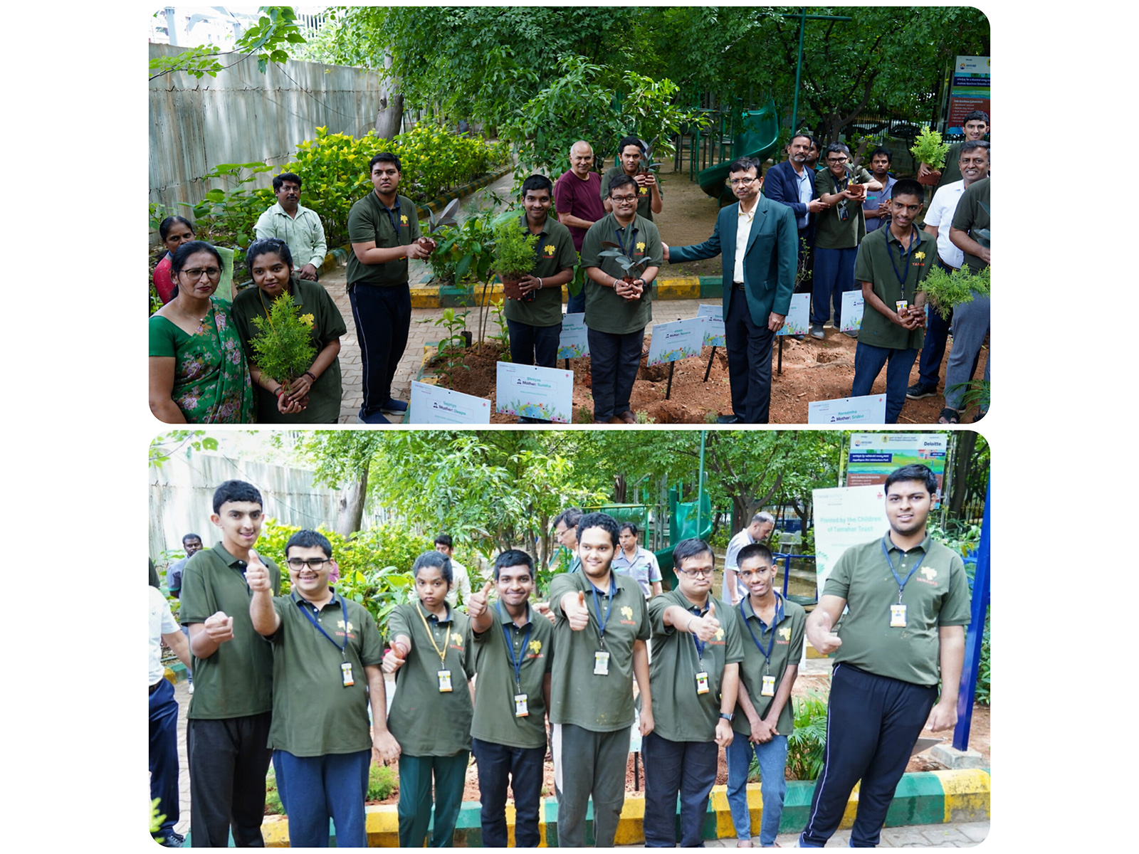 Manipal Hospital Malleshwaram marked World Environment Day by planting saplings with children from Tamahar Trust