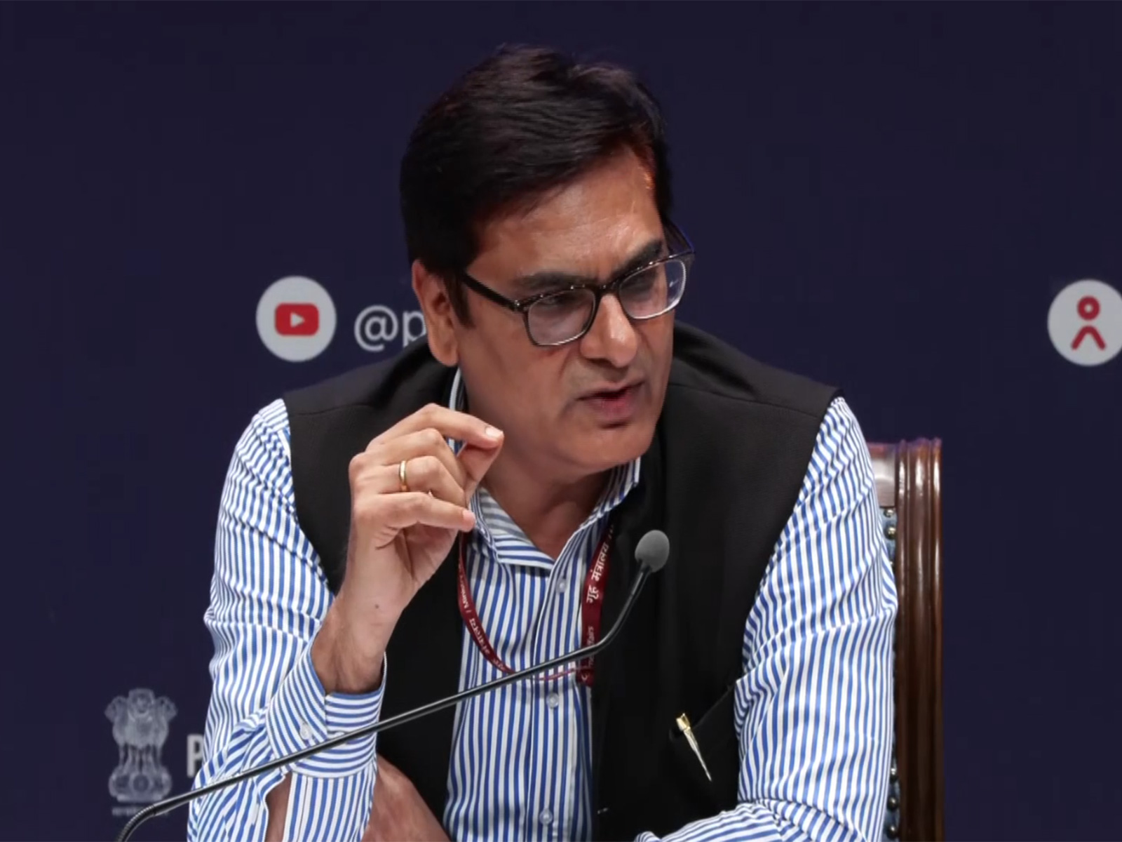Additional Secretary, Ministry of Petroleum & Natural Gas, Praveen Mal Khanooja (Photo/ANI)