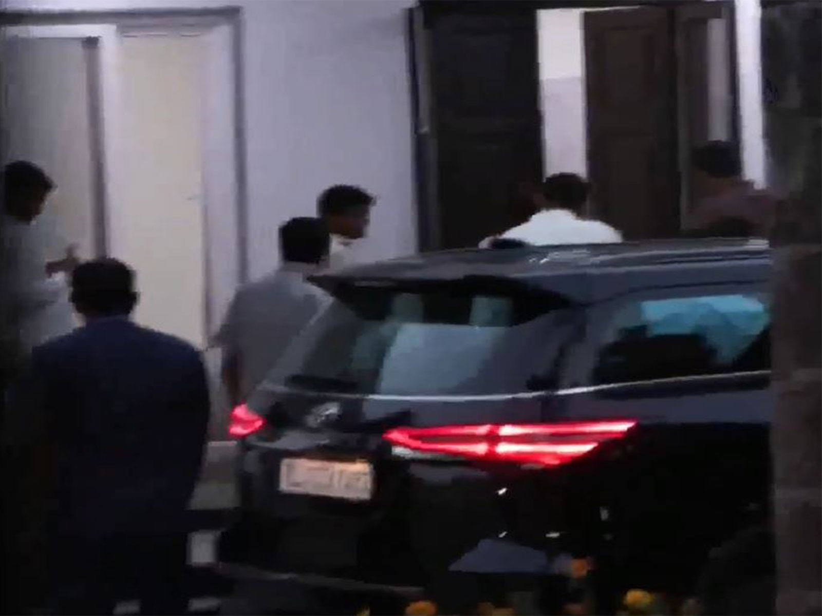 West Bengal CM Suvendu Adhikari visits TMC MP Satabdi Roy's residence (Photo/ANI)