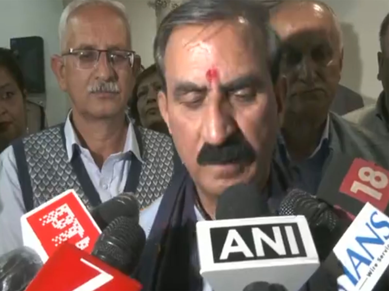 Himachal Pradesh Chief Minister Sukhvinder Singh Sukhu (Photo/ANI)