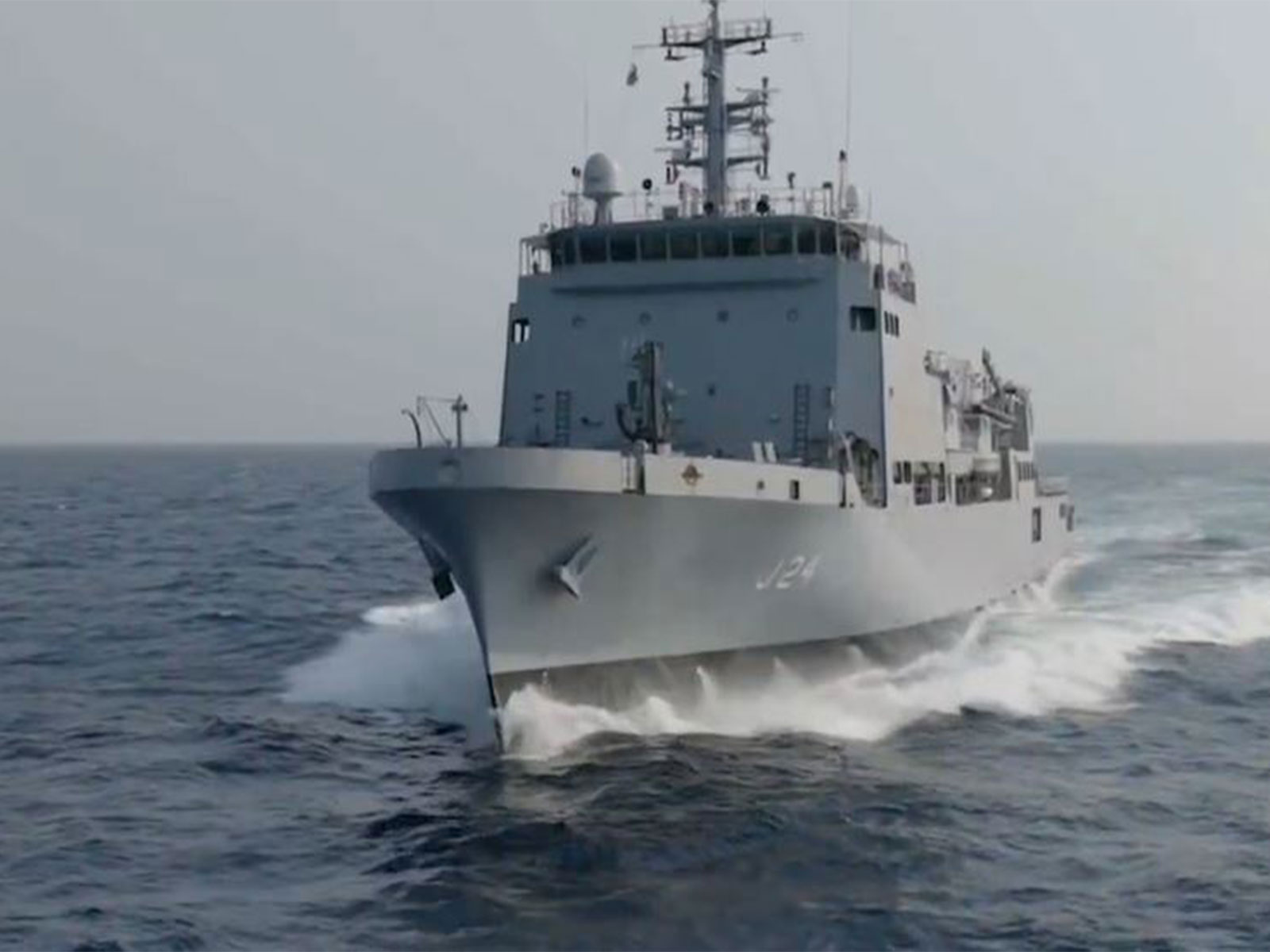 Survey Vessel Large ship 'Sanshodhak'  (Photo/@indiannavy)
