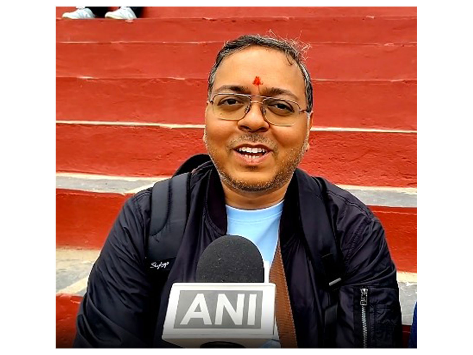 Devotee visits Mata Pohlani temple in Chamba (Photo/ANI)