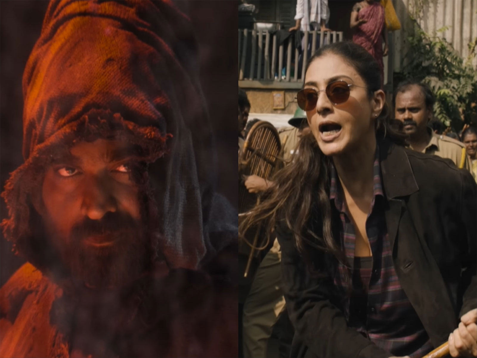 Vijay Sethupathi, Tabu in a still from 'SlumDog: 33 Temple Road' teaser (Photo/YouTube/@zeemusiccompany)