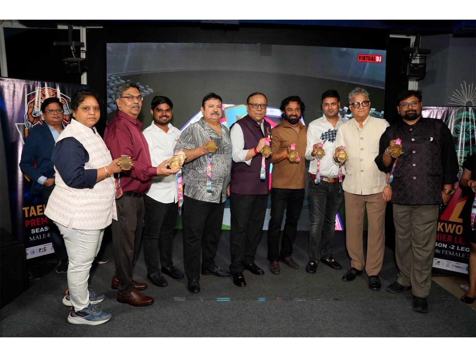 Taekwondo Premier League (TPL) Curtain Raiser with Franchise Launch Event; Founder Ganesh Duvvuri's Initiative Backed by Gradiente Infotainment Ltd
