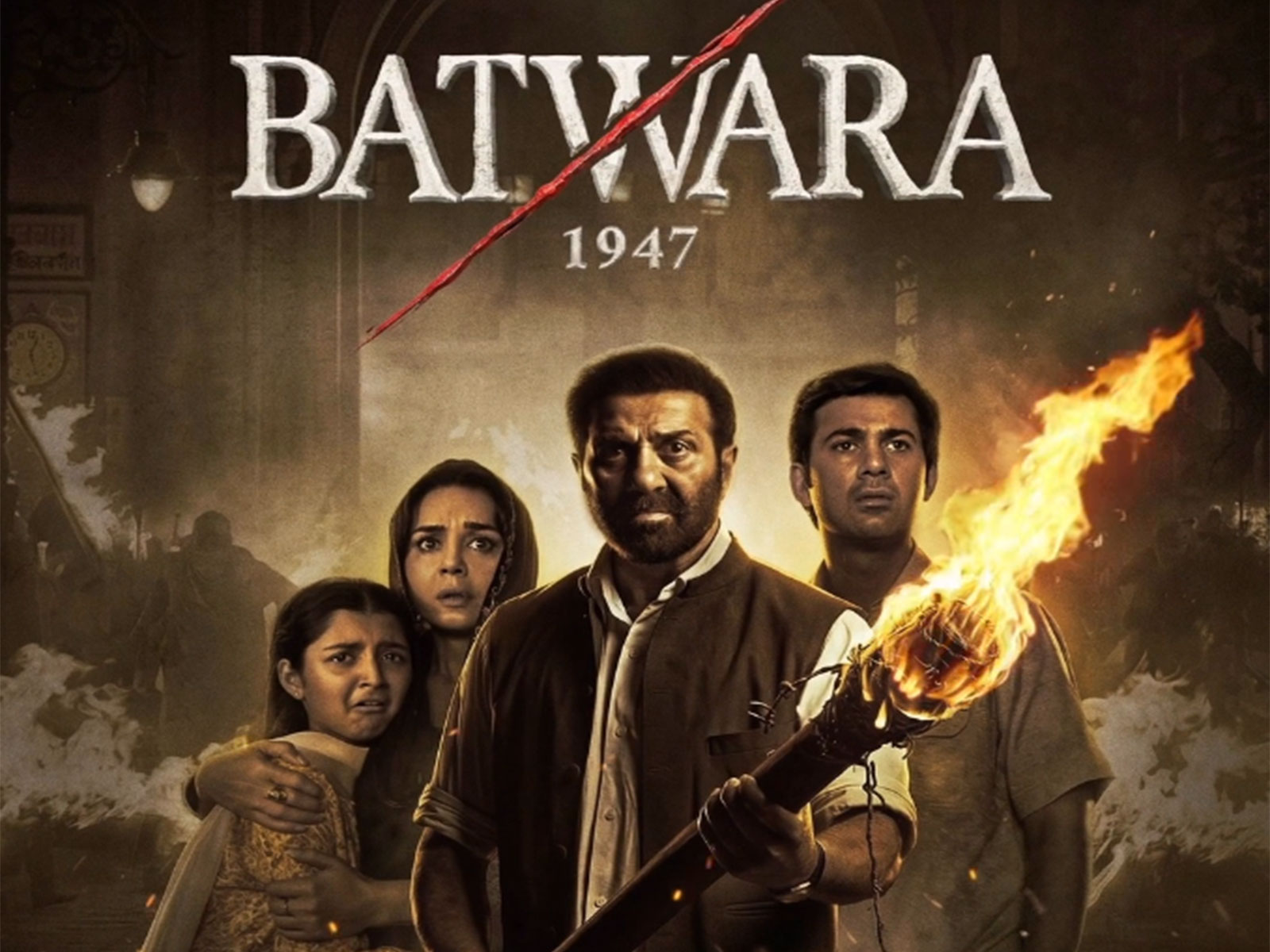 'Batwara 1947' first look (Photo/Instagram/@iamsunnydeol)