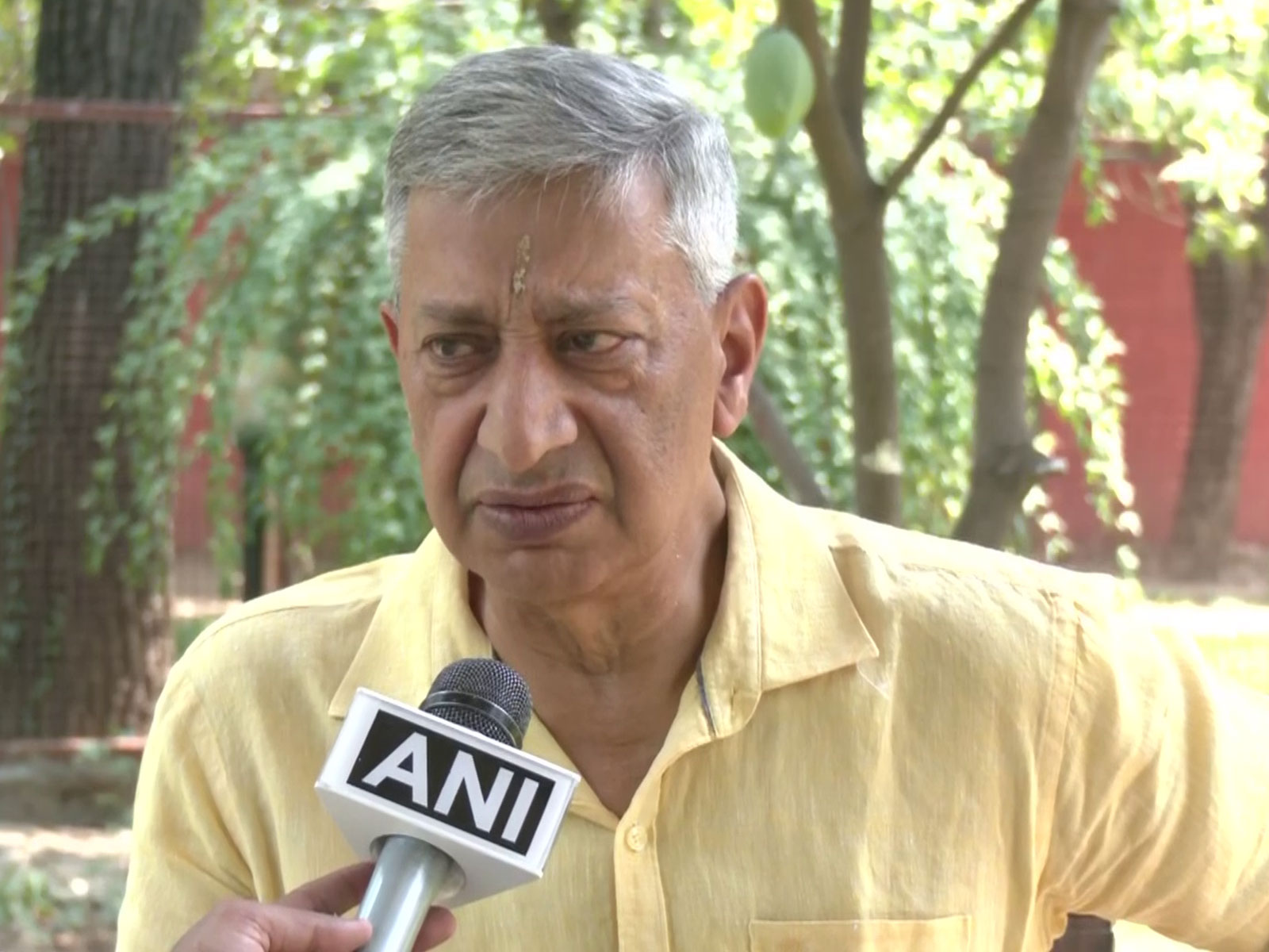 Former Director General of Police of Jammu and Kashmir, S P Vaid (Photo/ANI)