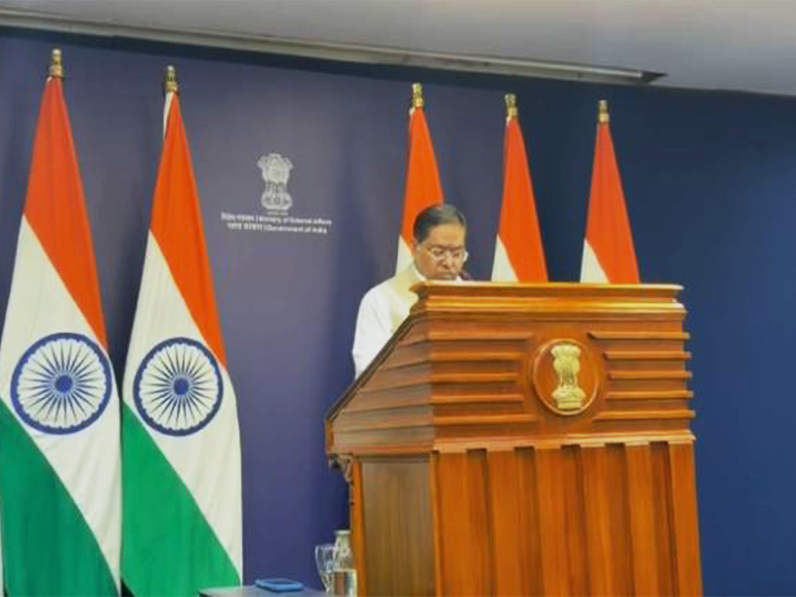 MEA Spokesperson Randhir Jaiswal (Photo/ANI)