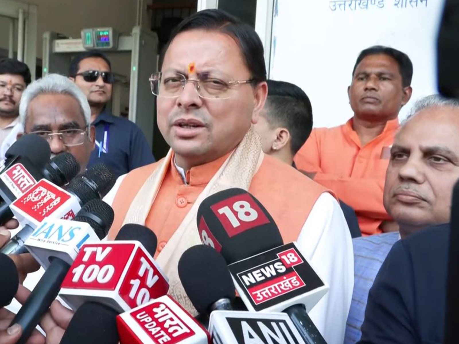Uttarakhand Chief Minister Pushkar Singh Dhami (Photo/ANI)