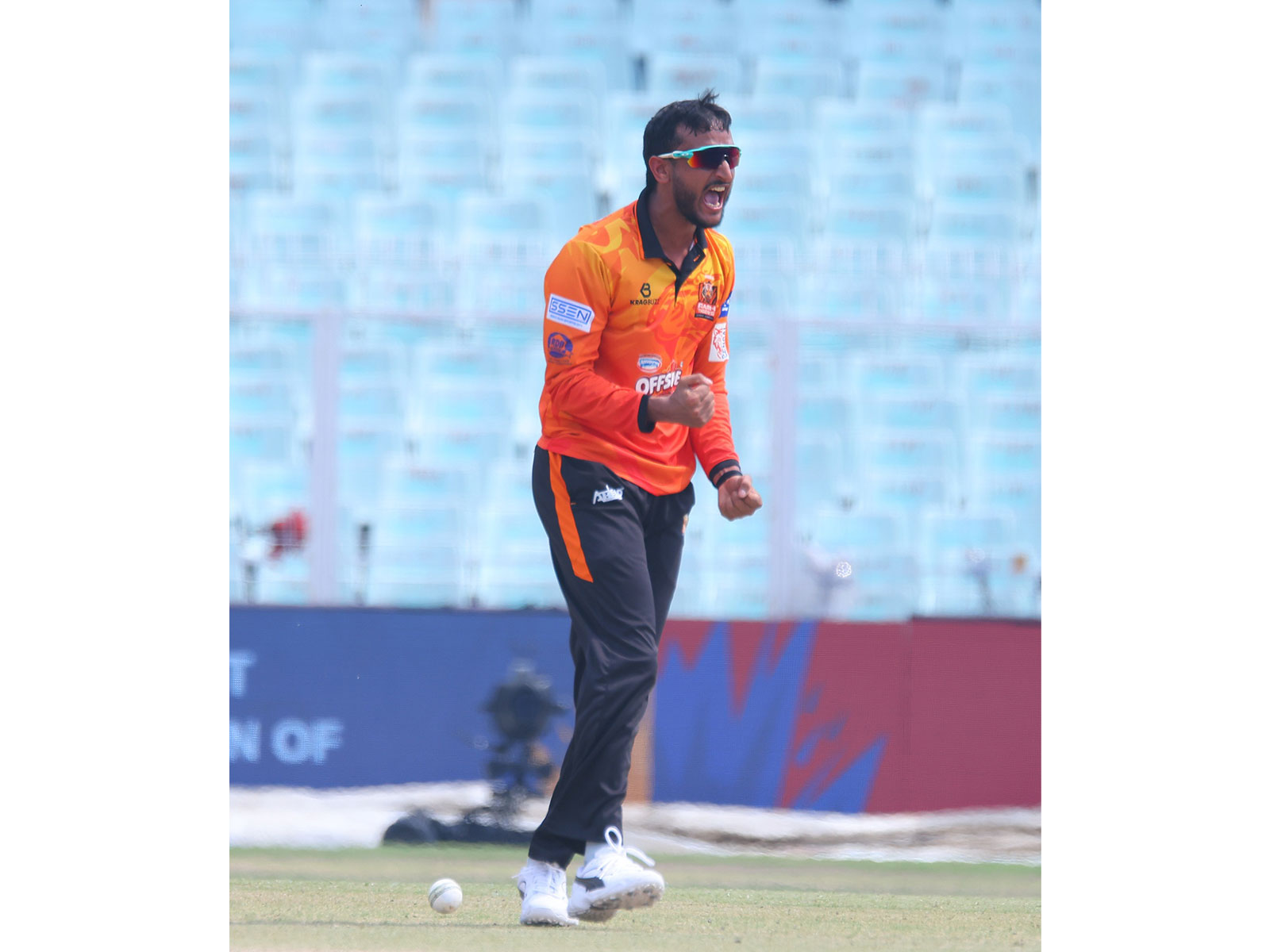 Shahbaz Ahmed in action during Bengal T20 League (Image: Bengal T20 League)