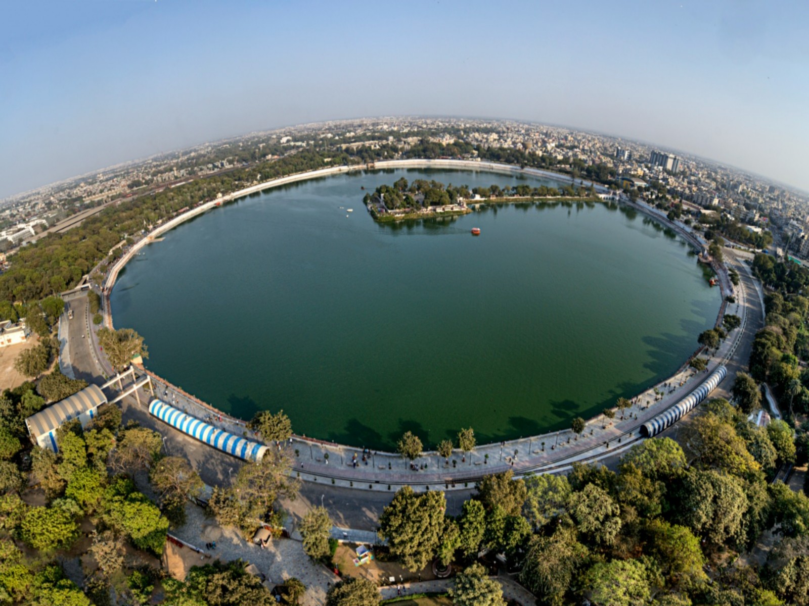 Ahmedabad's  Kankaria Lakefront (Photo/CMO)