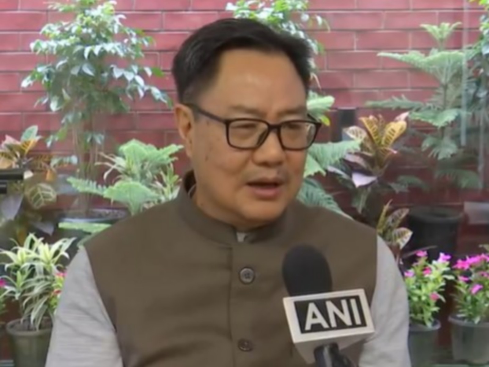  Union Parliamentary Affairs Minister Kiren Rijiju (Photo/ANI)