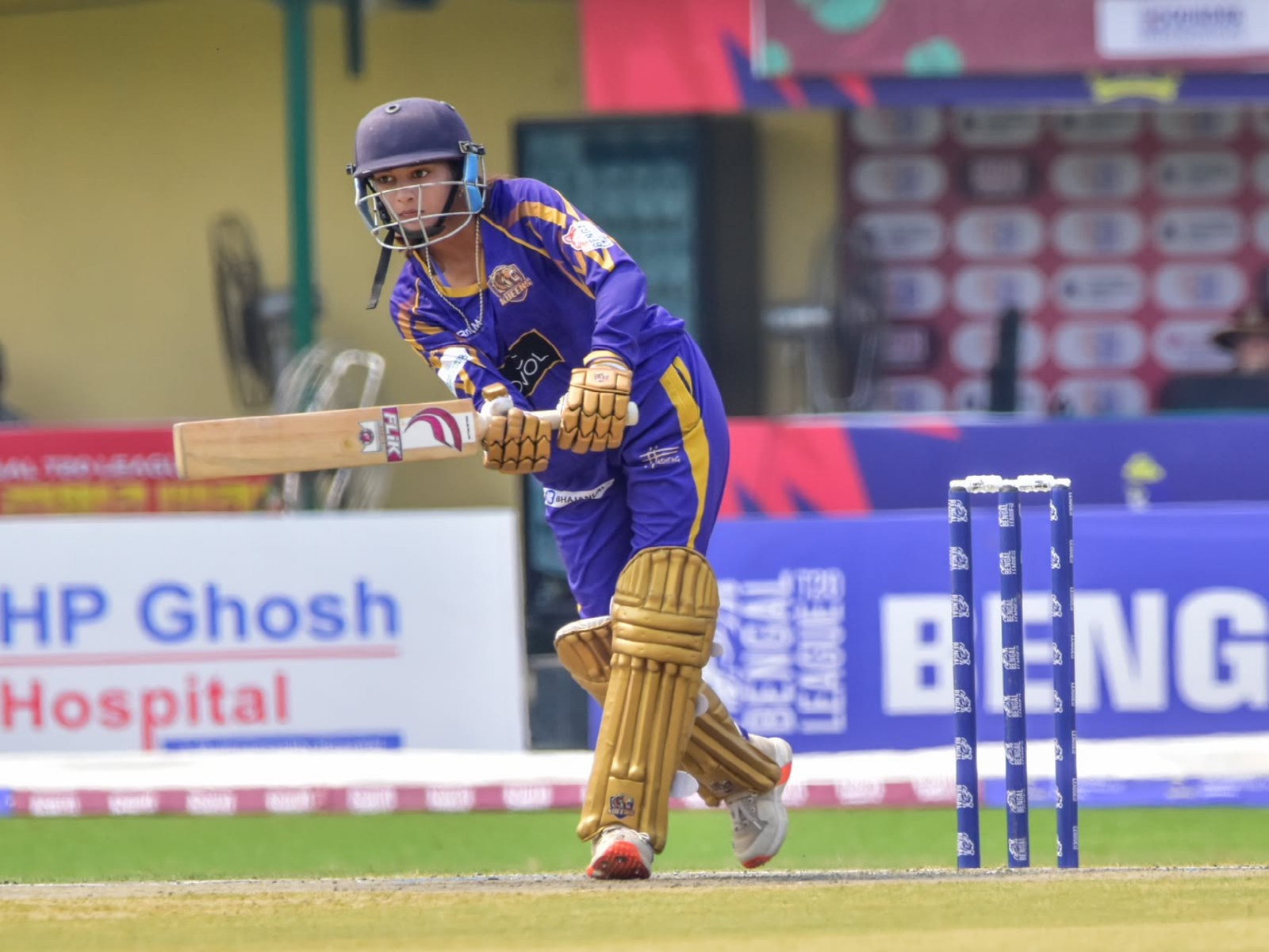 Murshidabad Kueens' Jahanbi Raj Paswaan (Photo: Women's Bengal T20 League)