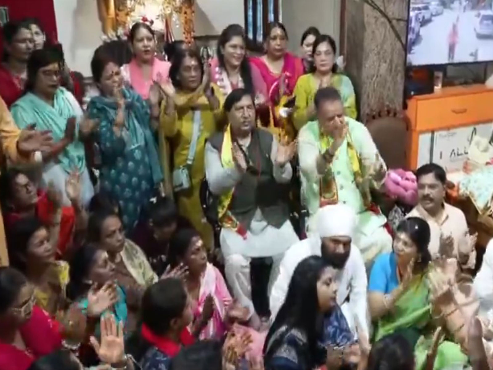 Special prayers and celebrations were held across various temples in Dehradun (Photo/ANI)
