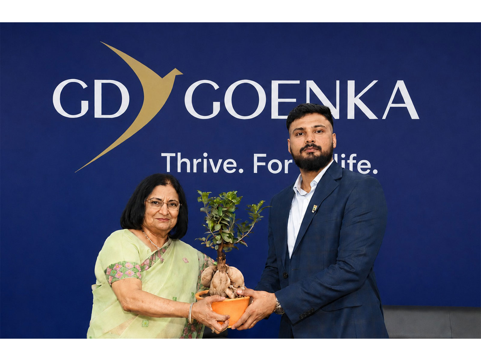 Mr. Ulhas KS, renowned International basketball player and distinguished alumnus of GD Goenka School, Vasant Kunj