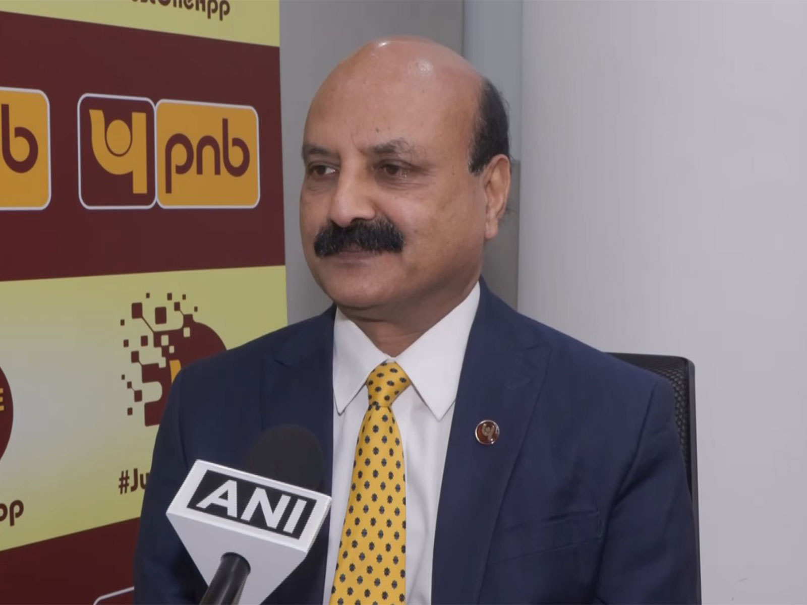 Punjab National Bank (PNB) Chairman and Managing Director Ashok Chandra (Photo-ANI)