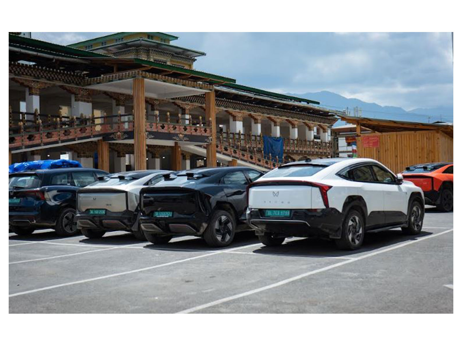 10 Mahindra Electric Origin SUVs travelled from New Delhi to Thimphu