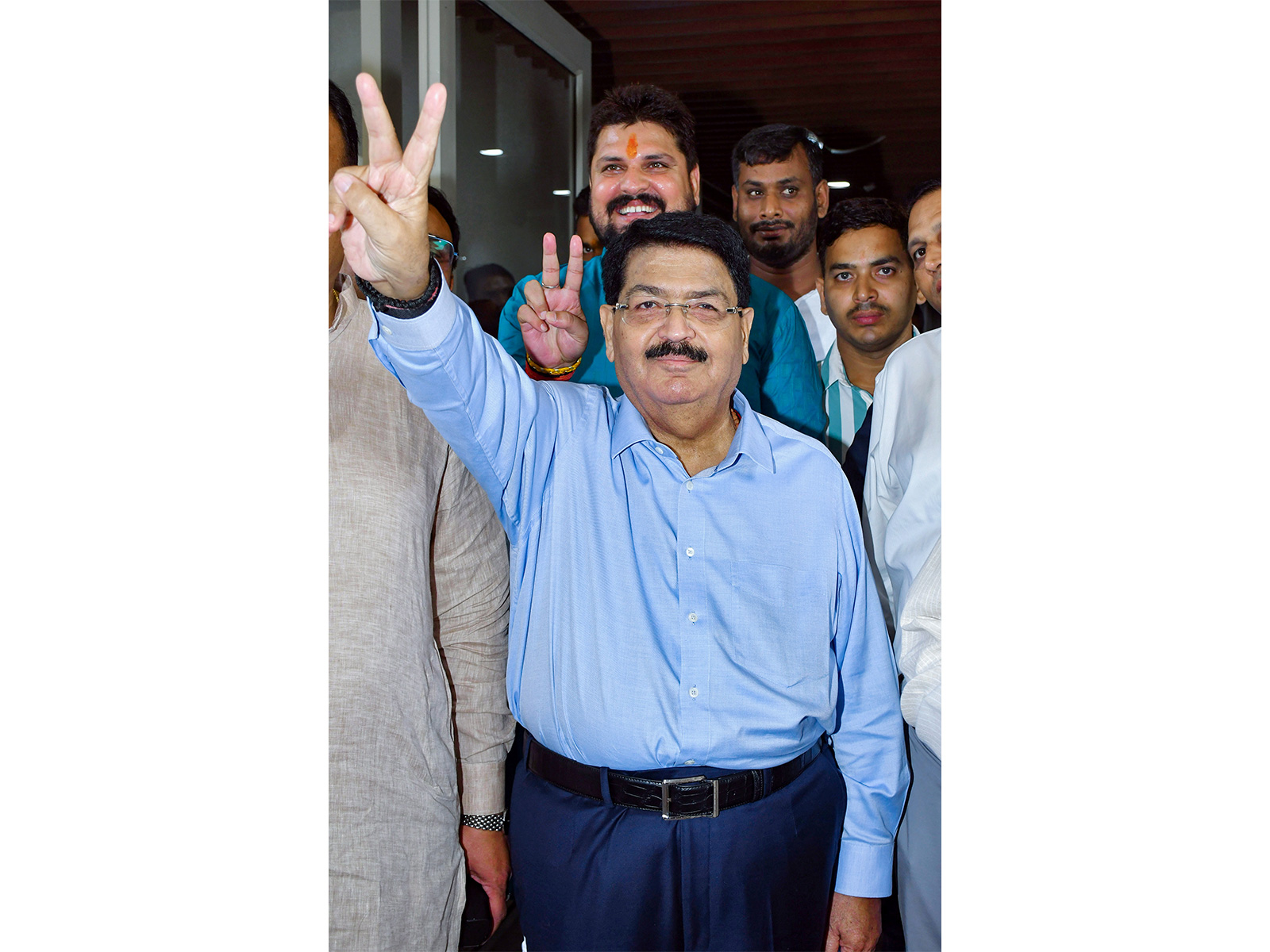 BJP candidate Parimal Nathwani (Photo/ANI)