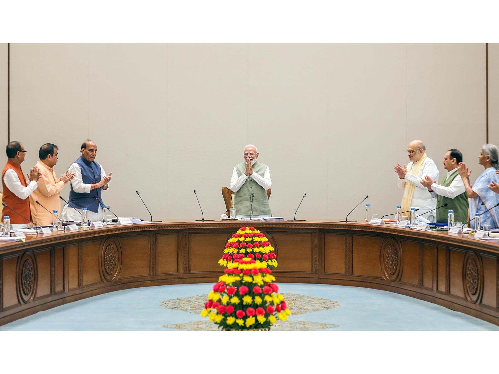Prime Minister Narendra Modi at the NDA leaders eeting (Photo/ANI)