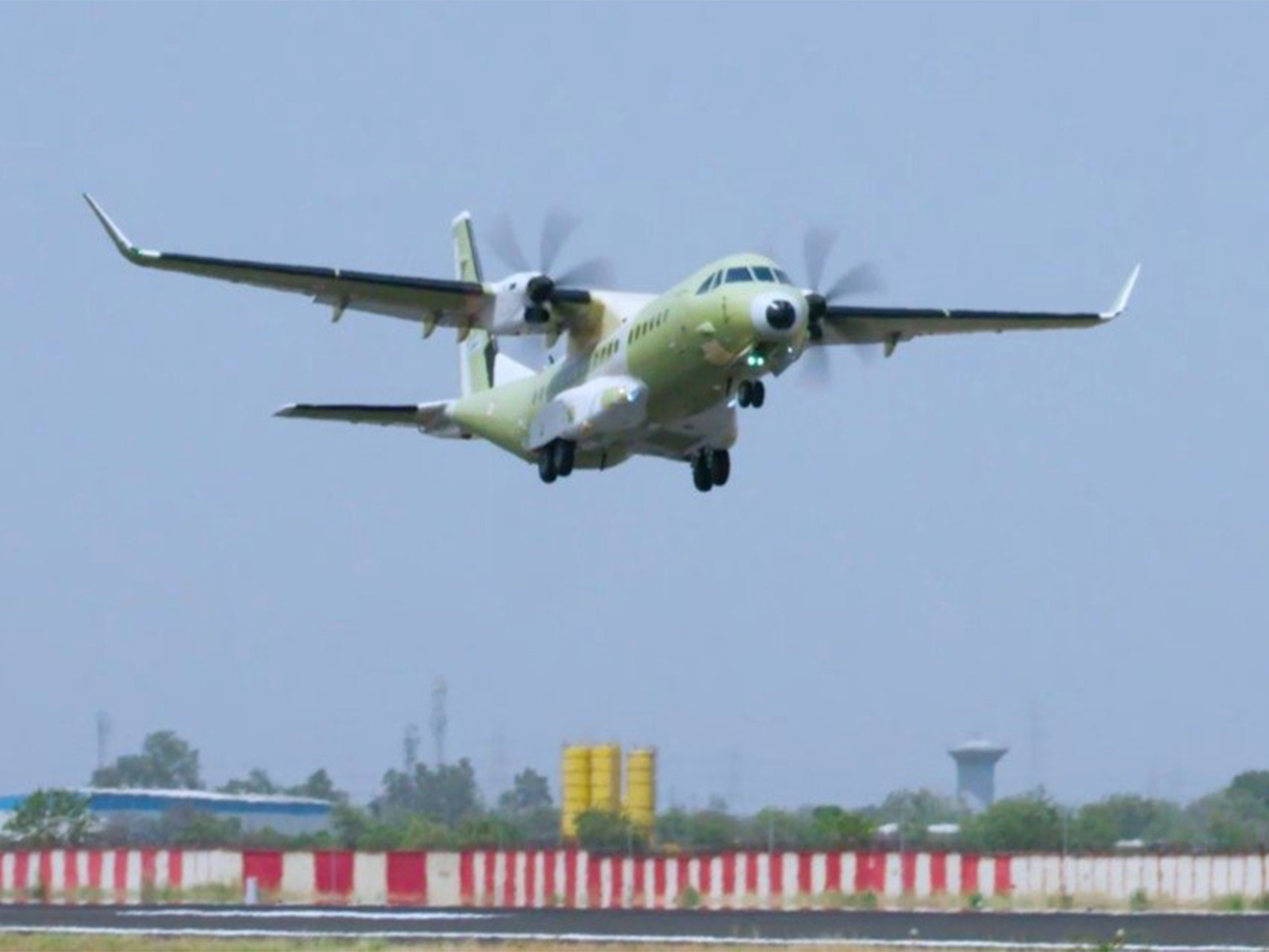 Airbus C295 military transport aircraft (Photo/X/@IAF_MCC)