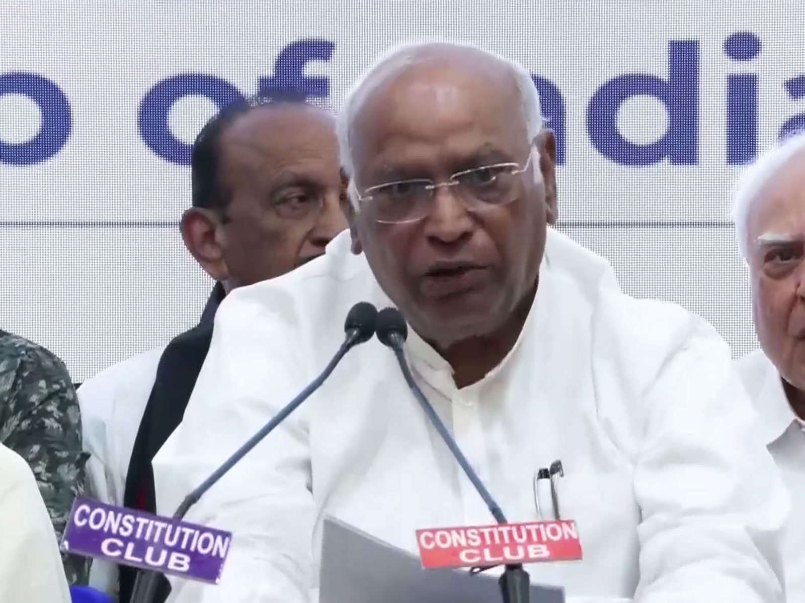Congress president Mallikarjun Kharge (File Photo/ANI)