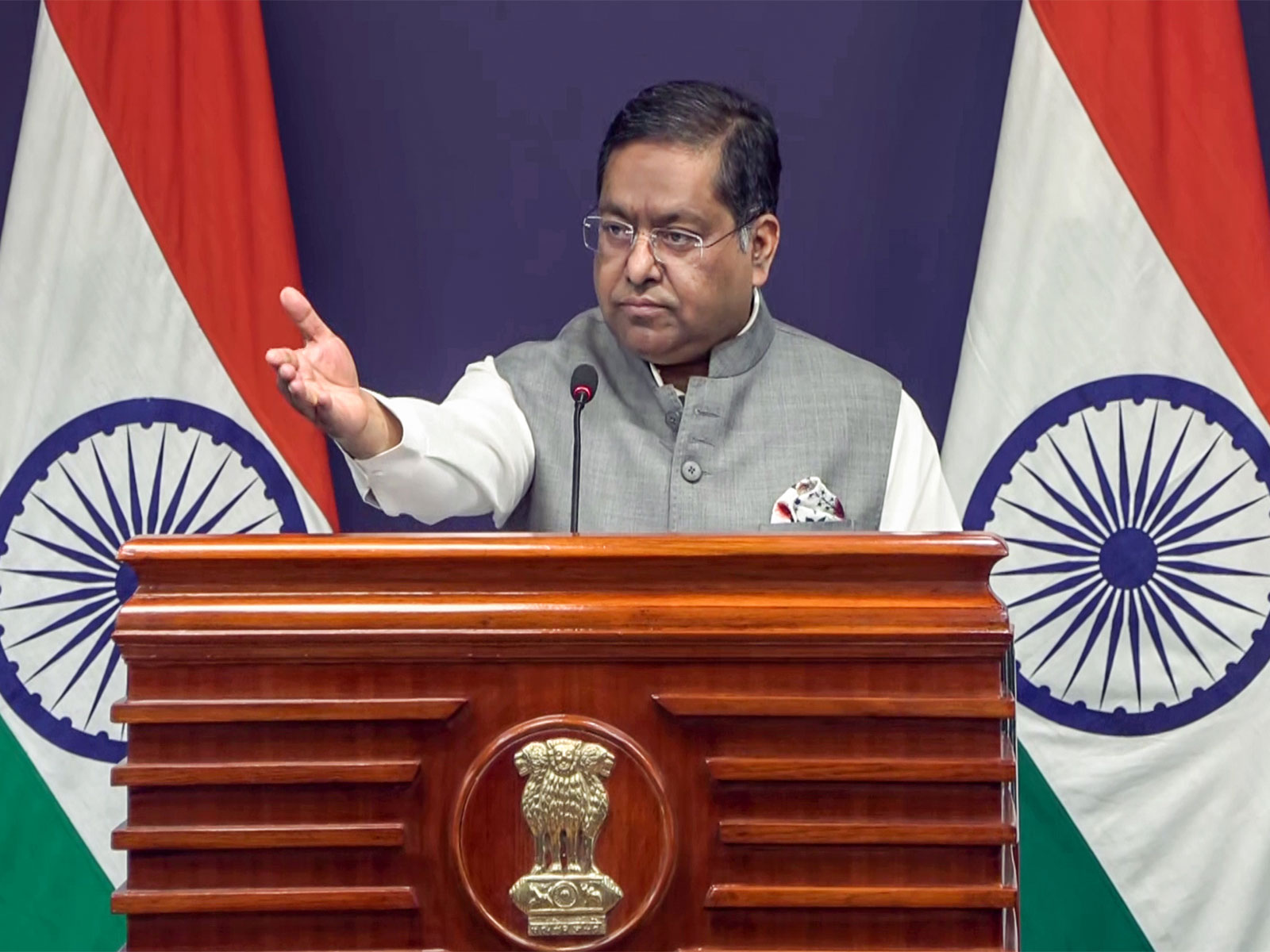 Official Spokesperson for the Ministry of External Affairs (File Photo/ANI)