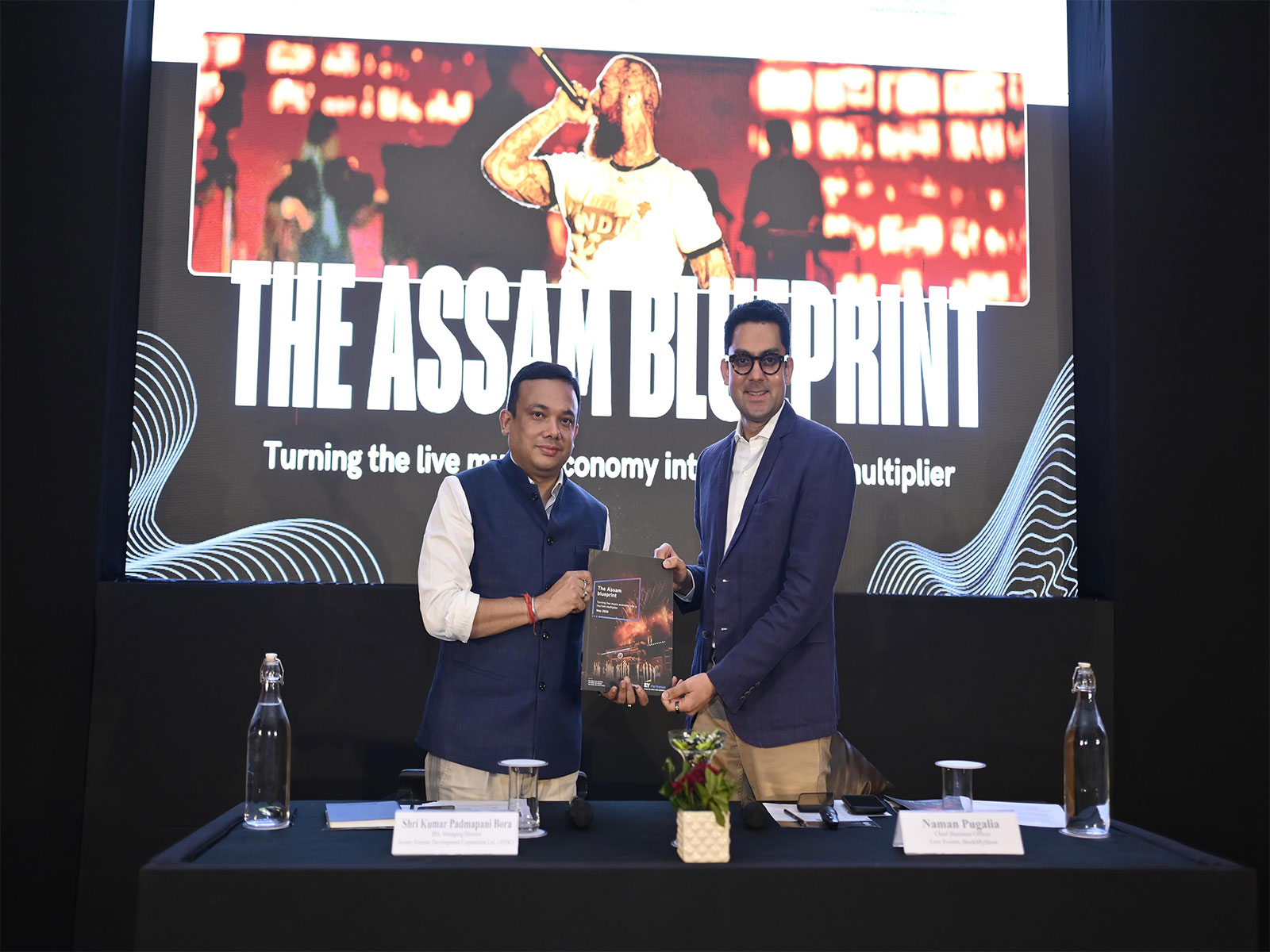 BookMyShow, ATDC, and EY-Parthenon unveil "The Assam Blueprint" report (Photo/ANI)