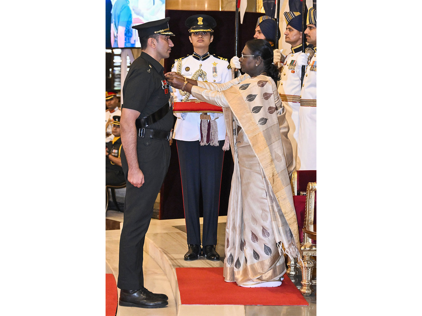 Major Arshdeep Gill (Photo/ANI)