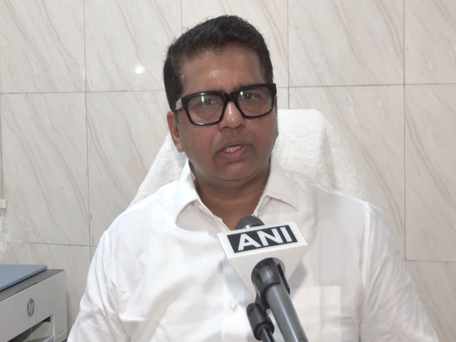 General Secretary of Forward Seamens Union of India, Manoj Yadav (Photo/ANI)