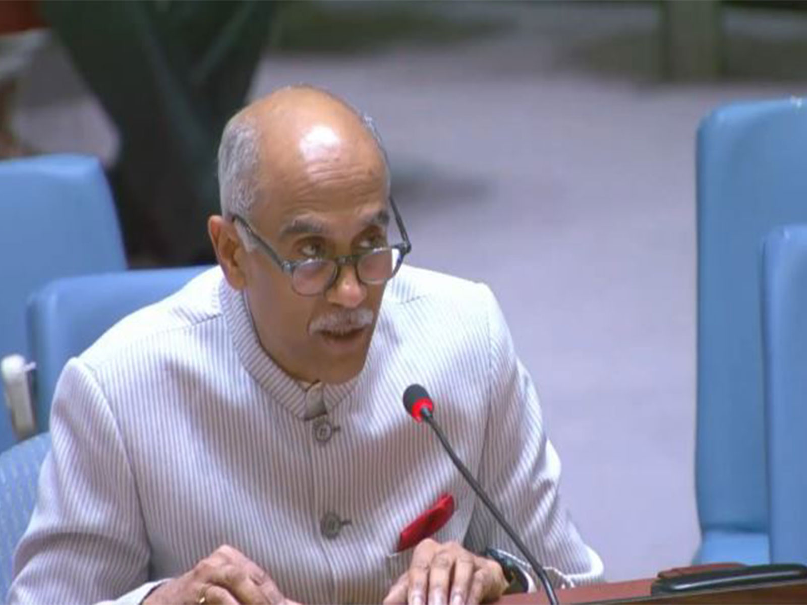 Ambassador Parvathaneni Harish, India's Permanent Representative to the United Nations (Photo/X@IndiaUNNewYork)