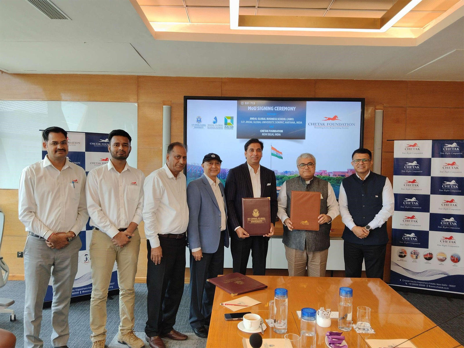 JGBS Partners with the Chetak Foundation to Launch an Immersive Industry Course in Transport Operations