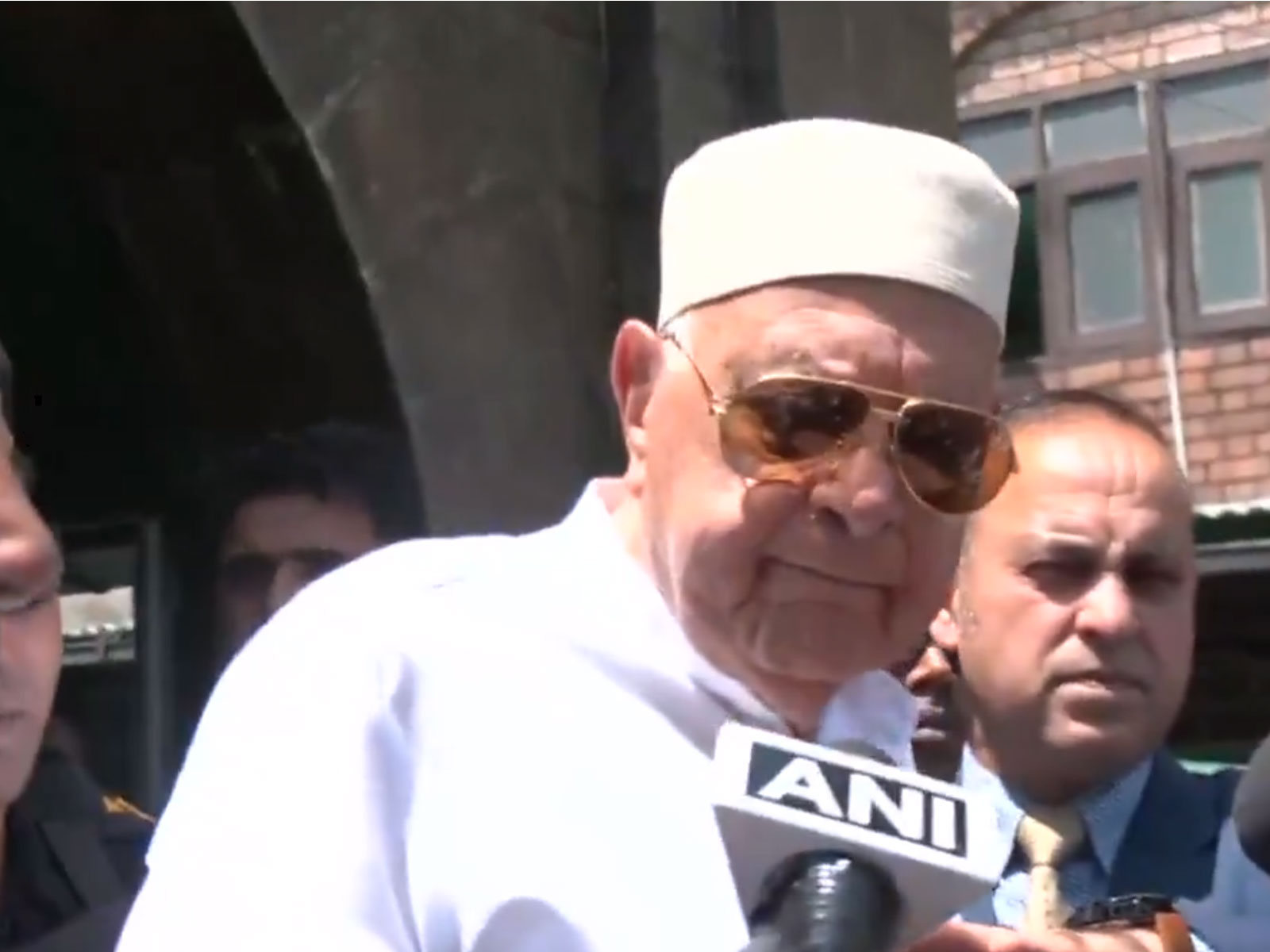 Jammu and Kashmir National Conference President Farooq Abdullah (Photo/ANI)