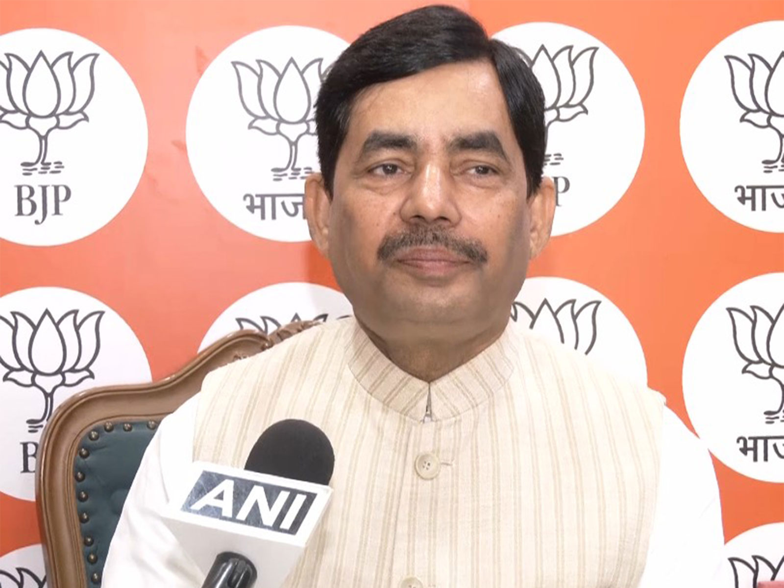 BJP leader Shahnawaz Hussain (Photo/ANI)