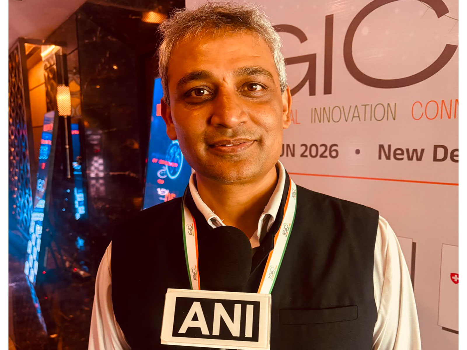 Navin Bishnoi, Chairperson of the India Electronics and Semiconductor Association (IESA) (Photo/ANI)