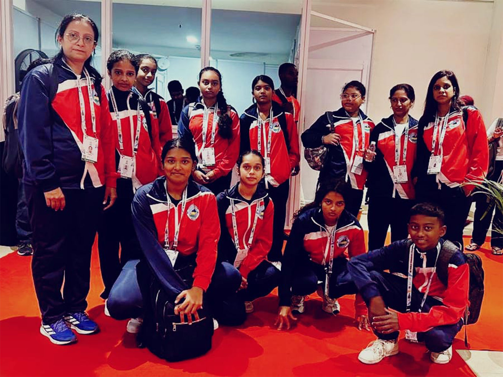 Team Mauritius at World Yogasana Championships (Image: WYC 2026)