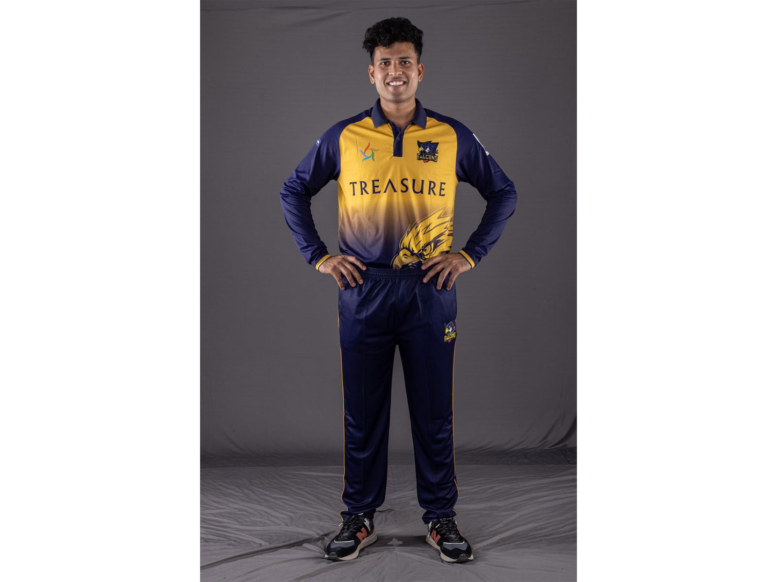 Ujjain Falcons all-rounder Madhav Tiwari (Image: MPL media)