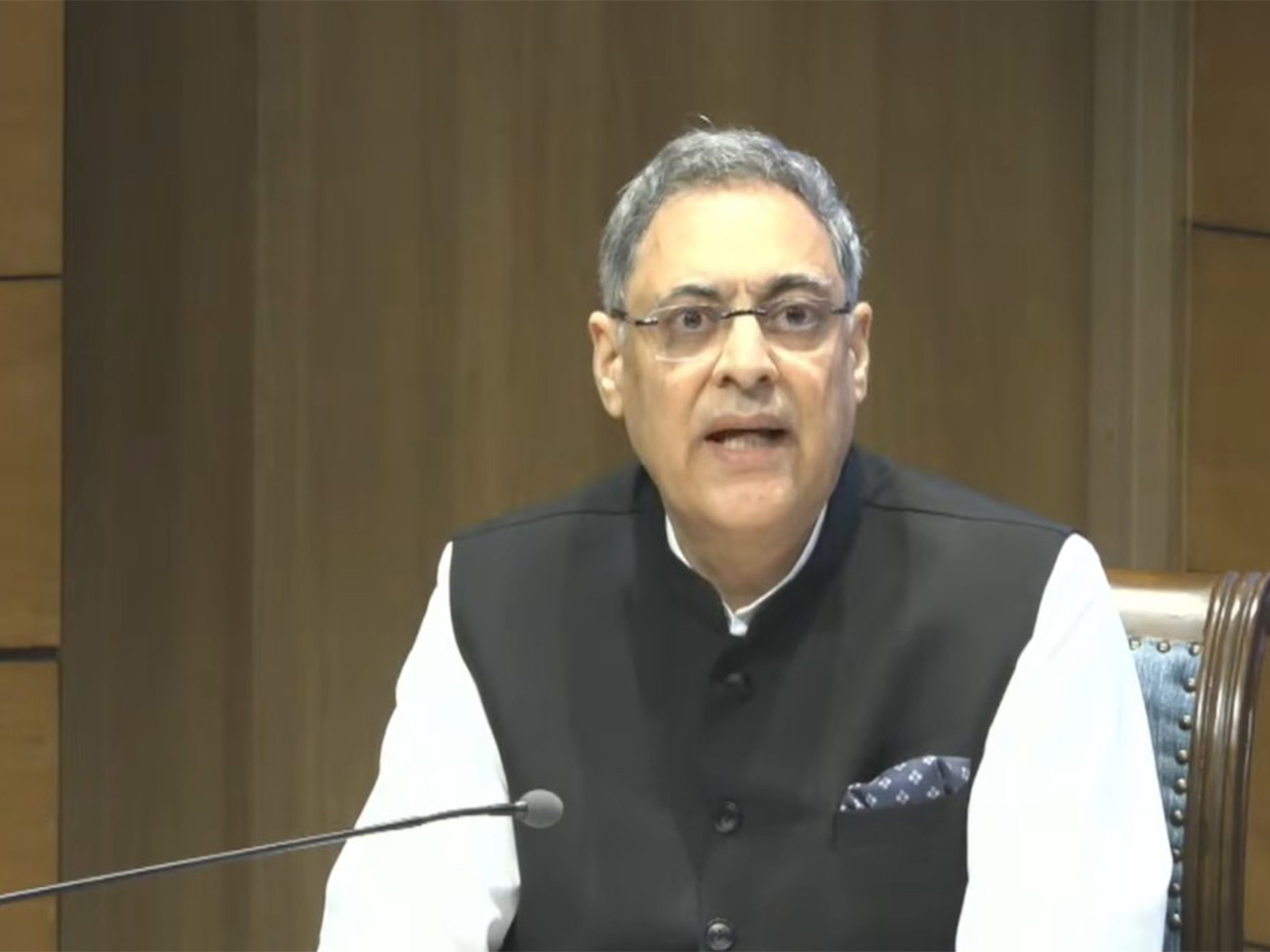 MEA Additional Secretary (Gulf) Assem R Mahajan (Photo/YouTube/PIB)