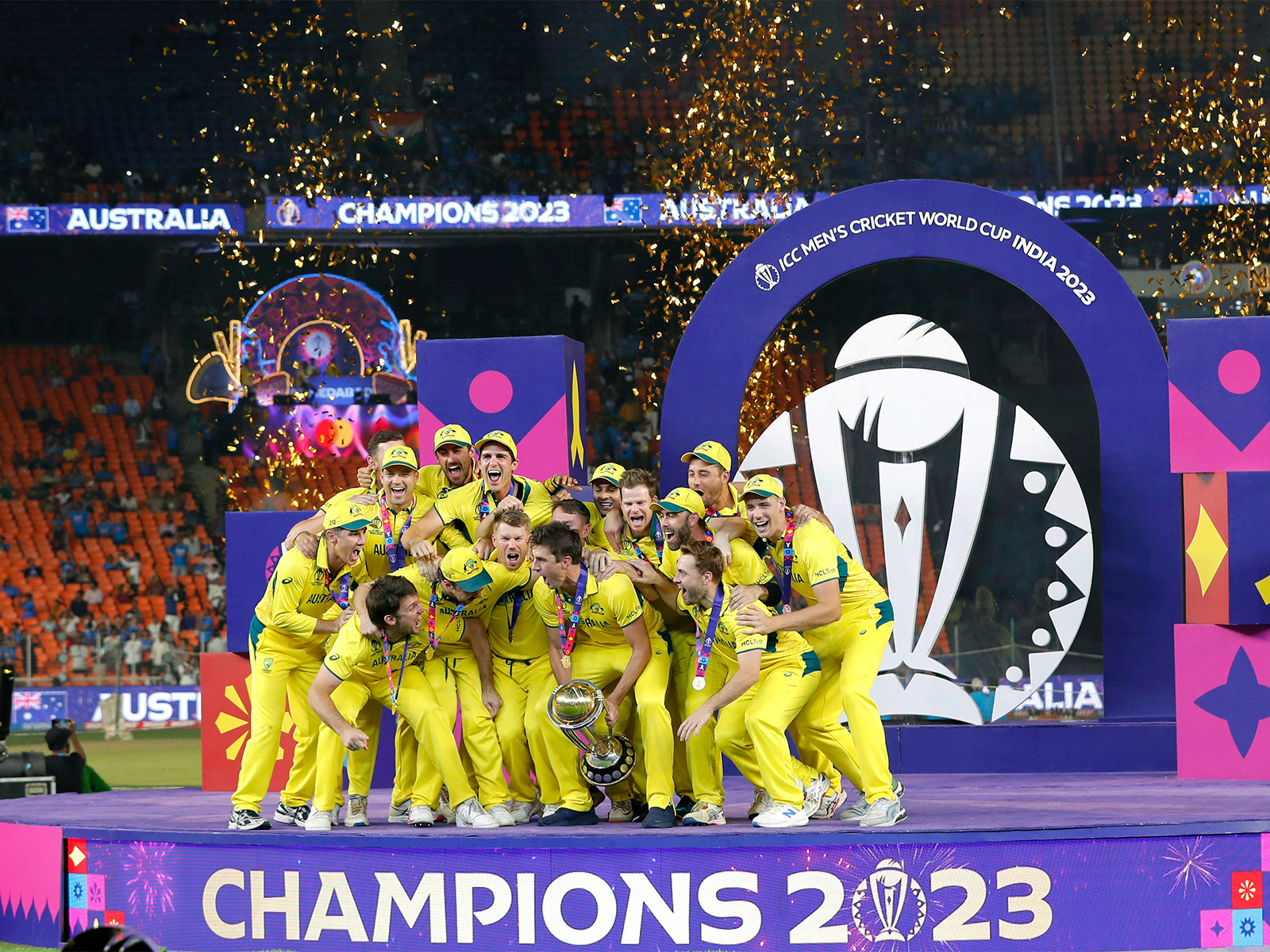 Australia are the defending champions of ICC Men's ODI World Cup (Photo: ANI)
