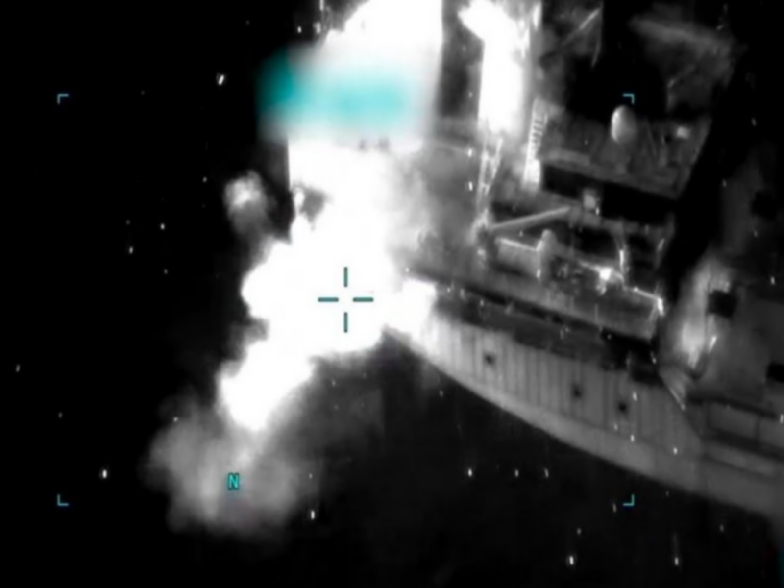US CENTCOM confirms strikes on MT Jalveer carrying 20 Indian seafarers off coast of Oman (Photo/US Centcom)