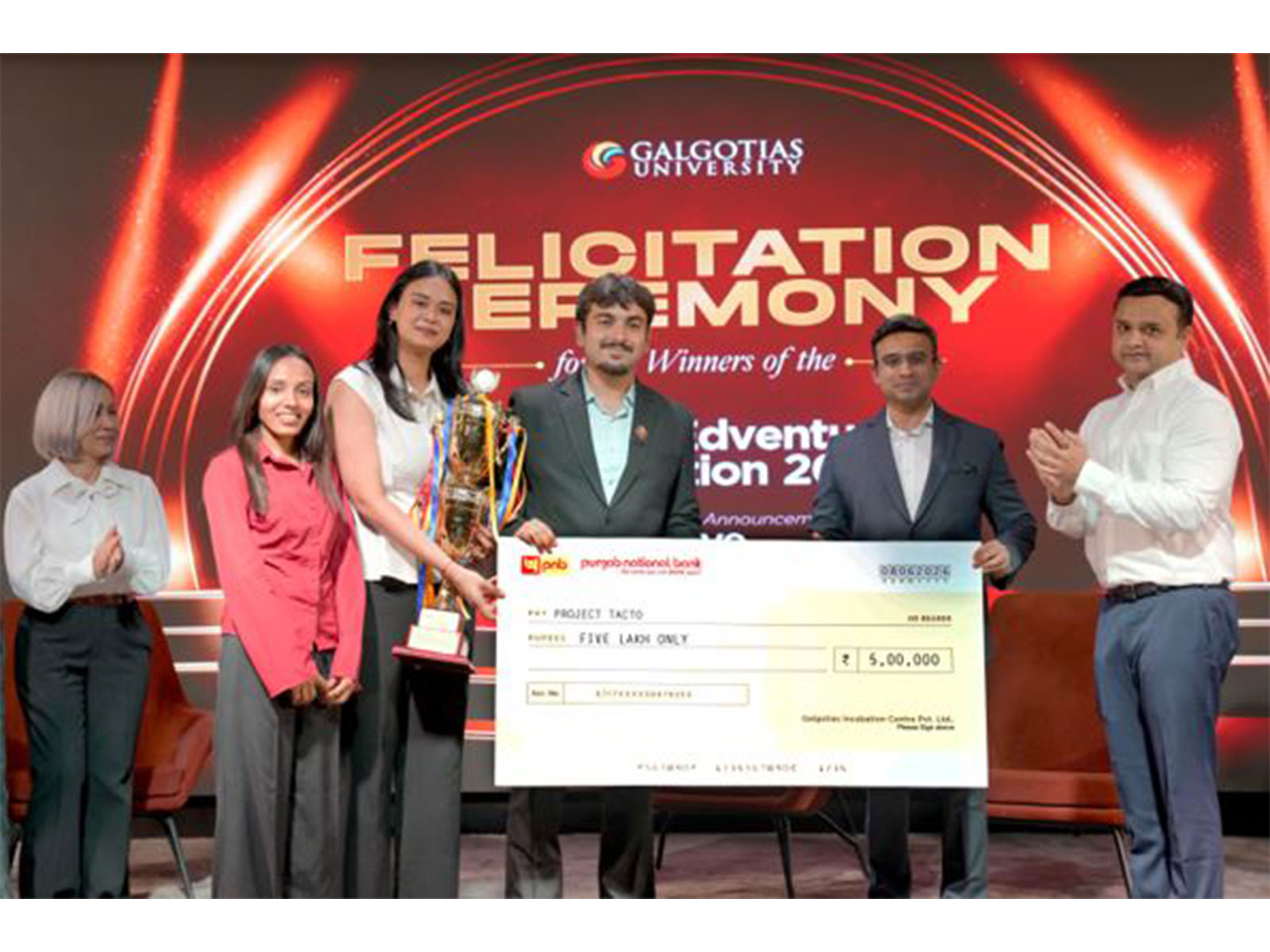 From global recognition to venture creation, EDVentures 2026 winners felicitated at Galgotias University as three startups secure funding support