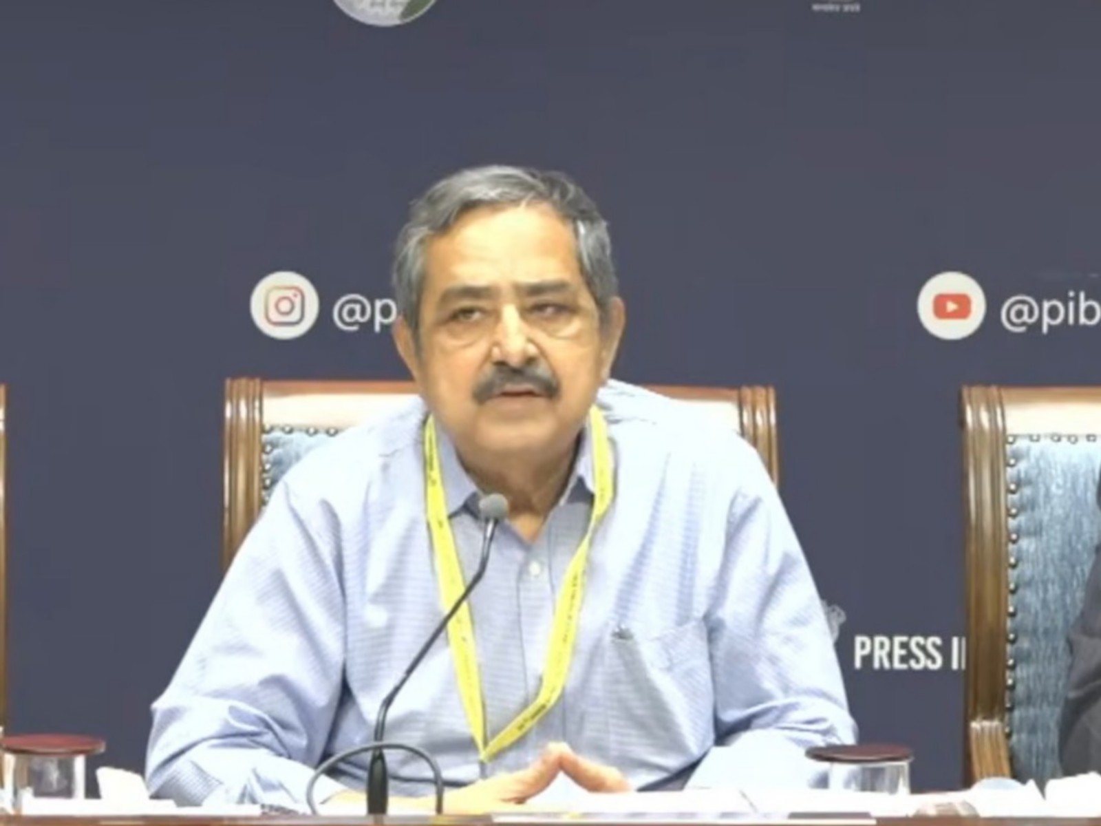  NITI Aayog Vice Chairman Ashok Kumar Lahiri (Photo/YouTube/PIBIndia)