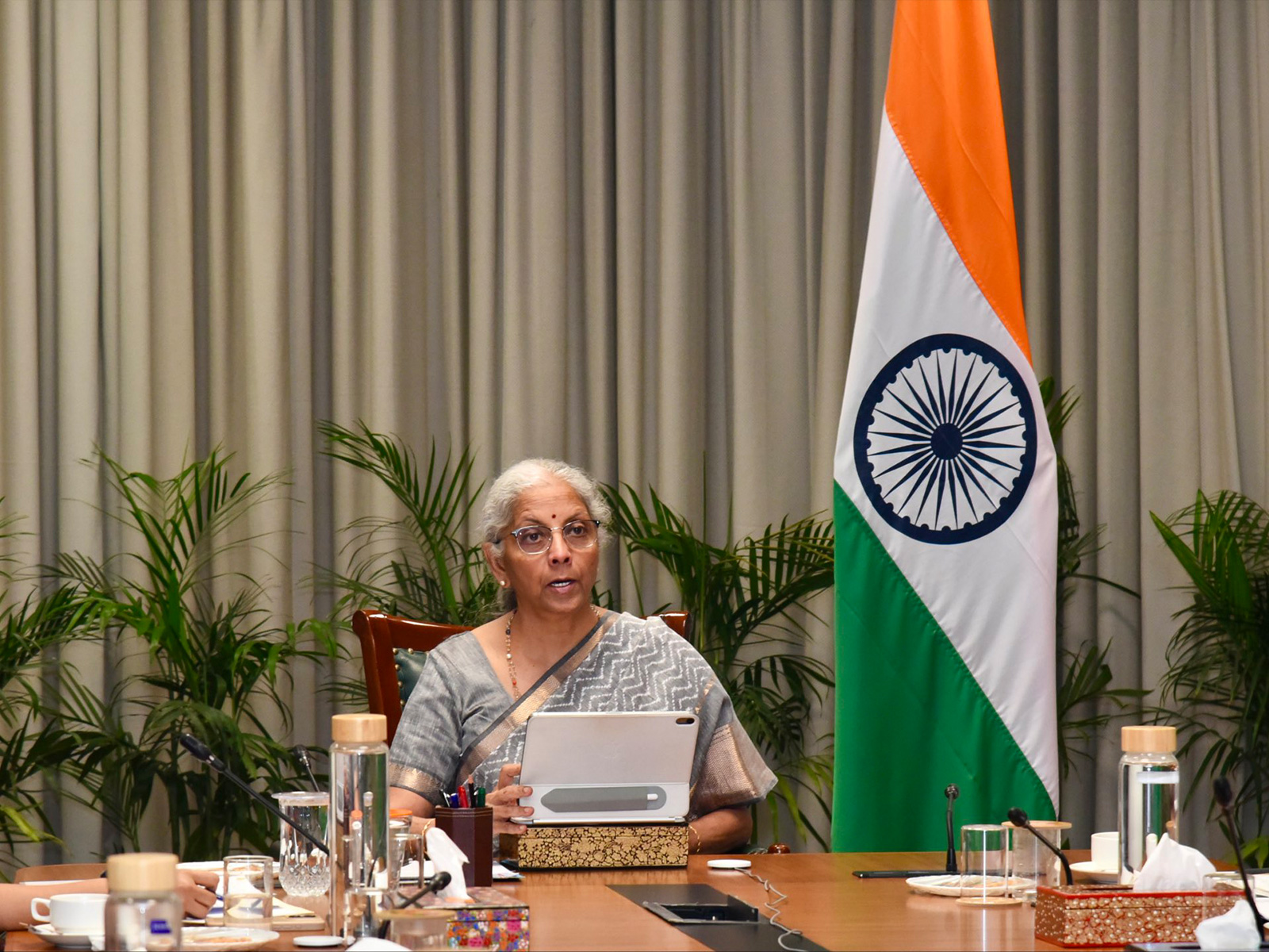 Union Finance Minister Nirmala Sitharaman (Photo/X@FinMinIndia)