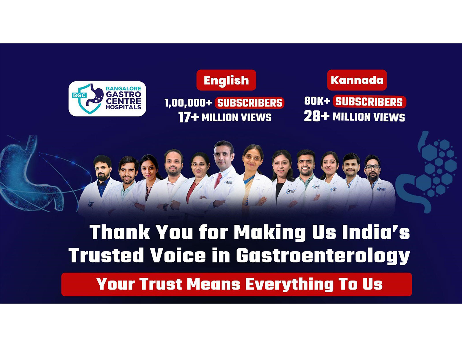 Bengaluru Hospital Builds One of the World's Largest English-Language Gastroenterology Education Channels on YouTube