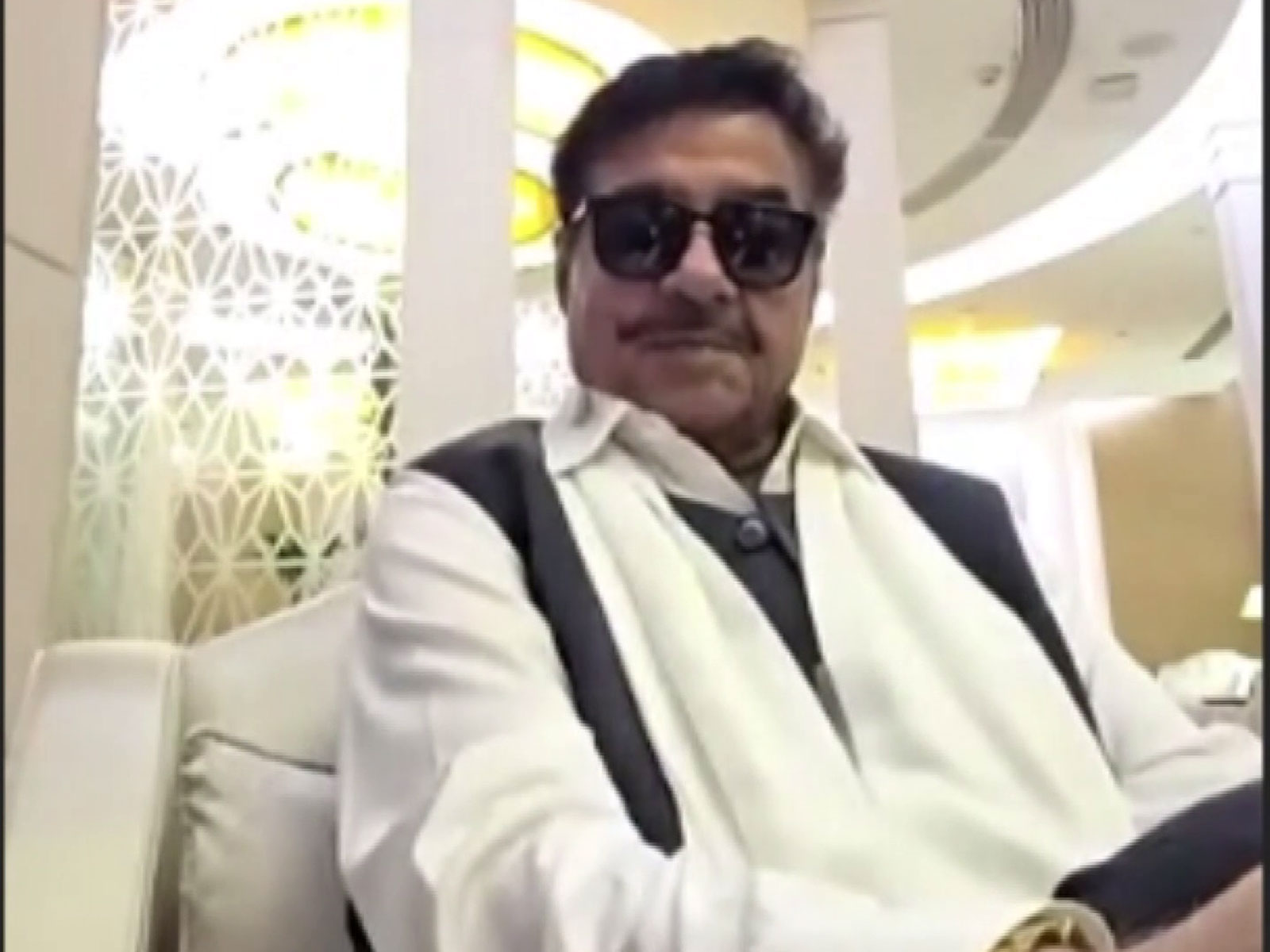  Trinamool Congress (TMC) MP Shatrughan Sinha (Photo/ANI)