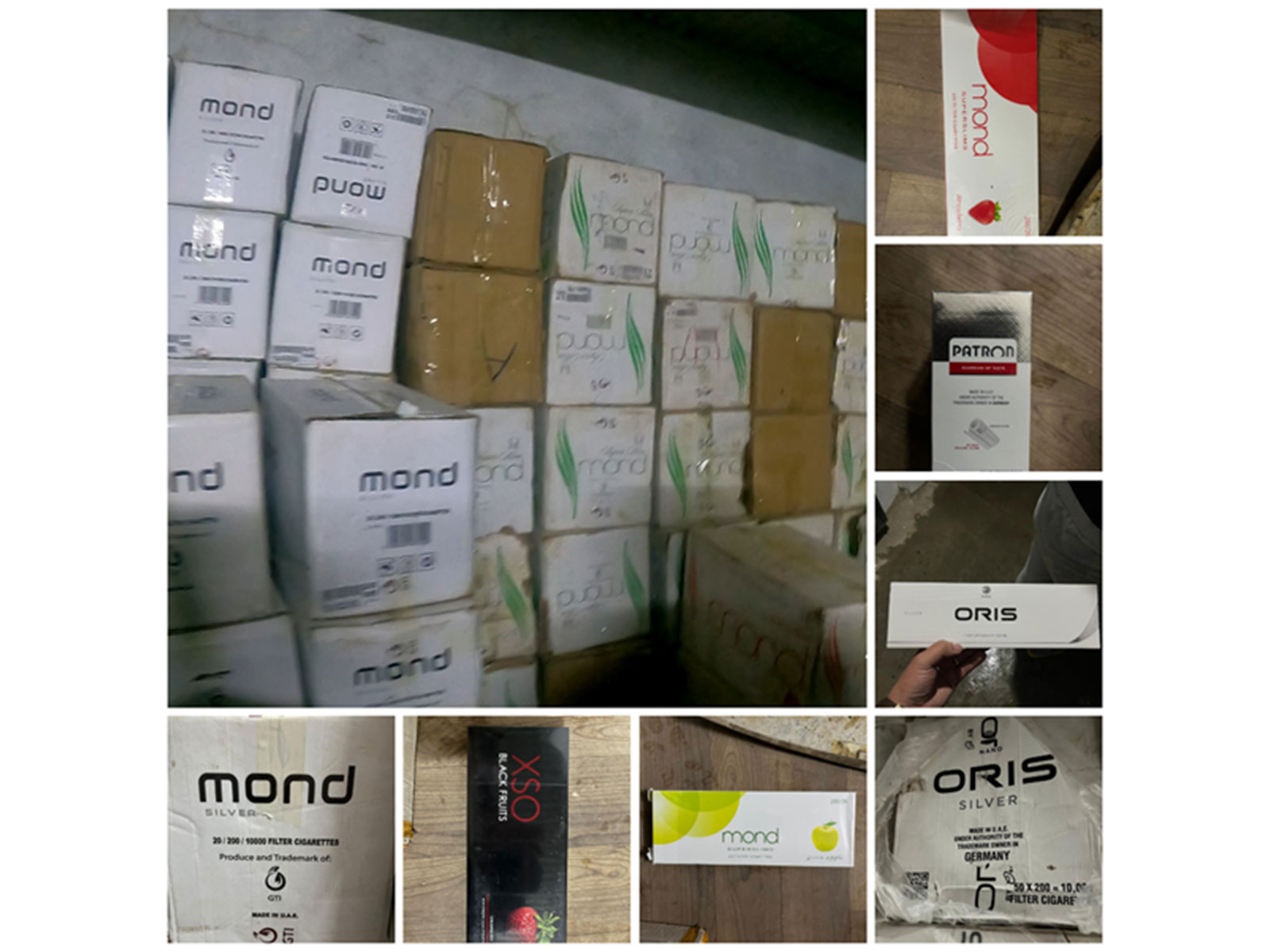Directorate of Revenue Intelligence (DRI) seized around 71 lakh foreign-origin cigarettes in North East (Photo/ANI)