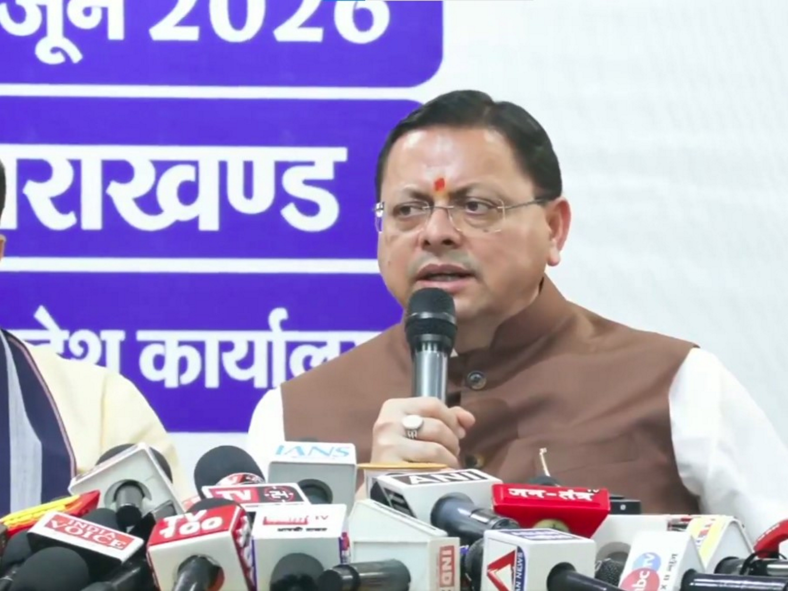  Uttarakhand Chief Minister Pushkar Singh Dhami  (Photo/ANI) 