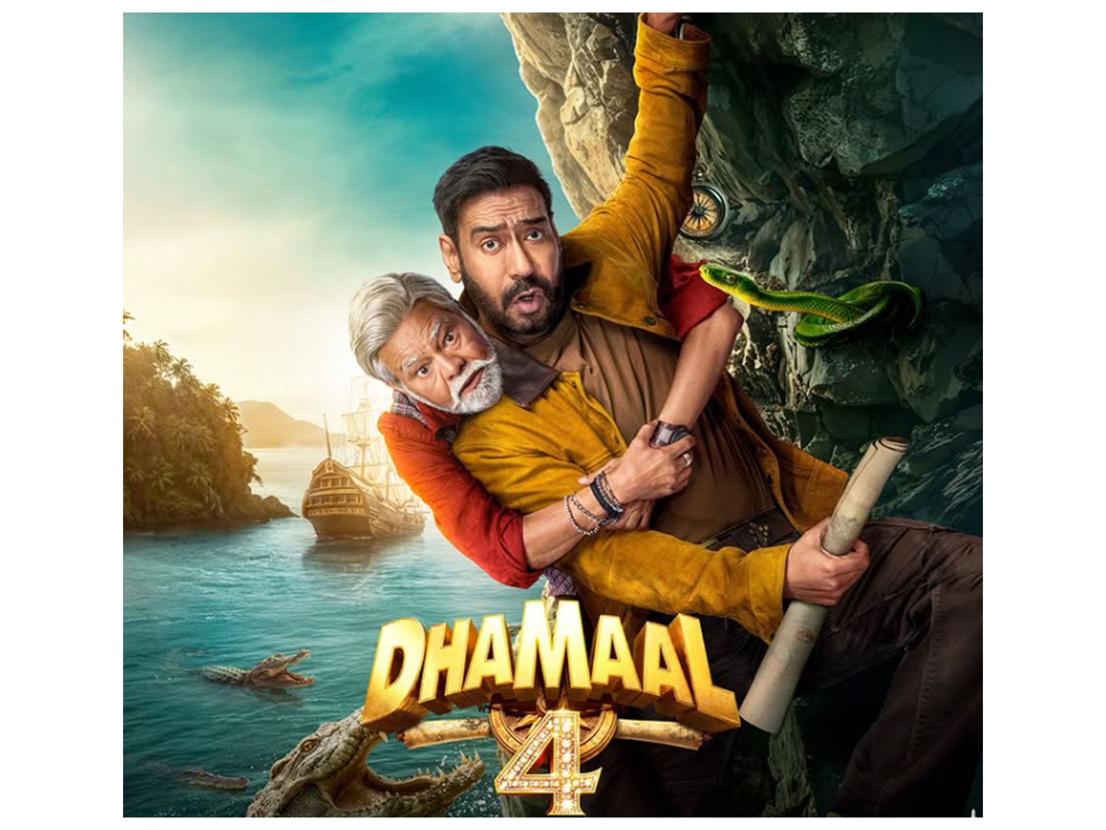 'Dhamaal 4' poster (Photo/Instagram/@ajaydevgn)
