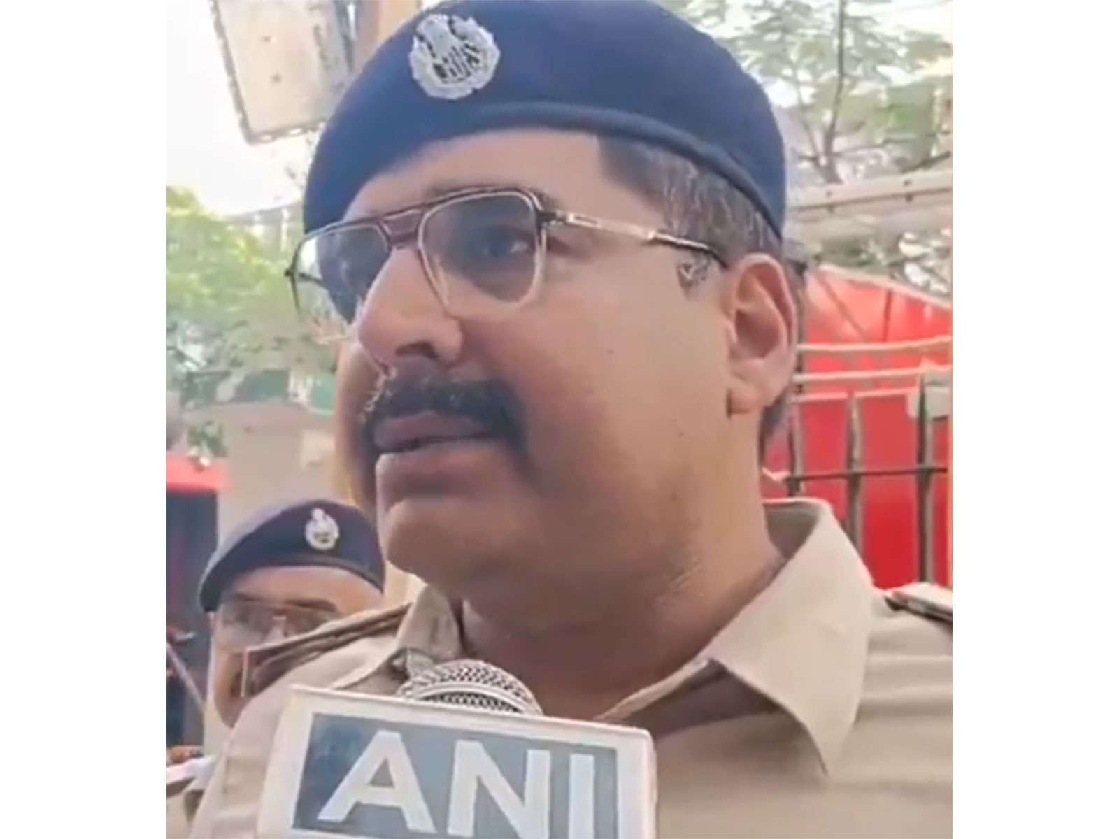 Fire Officer Ritesh Pandey (Photo/ANI)