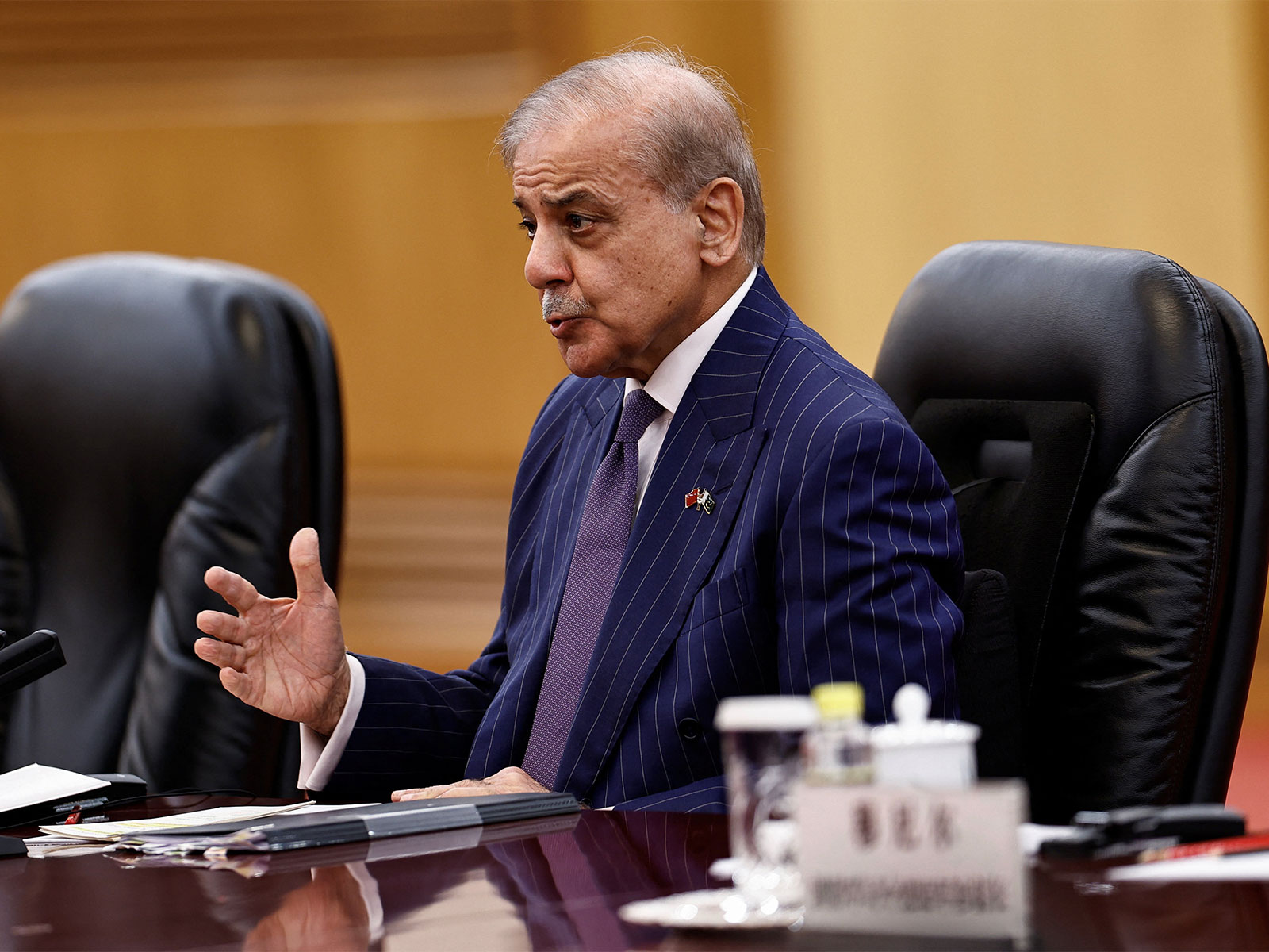 Pakistan's Prime Minister Shehbaz Sharif (Photo/Reuters)
